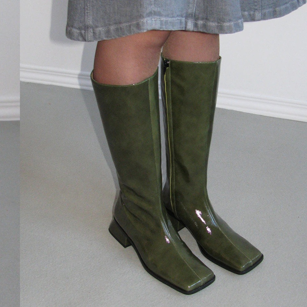 ISO Paloma Wool Tall Cosima Boot in Green